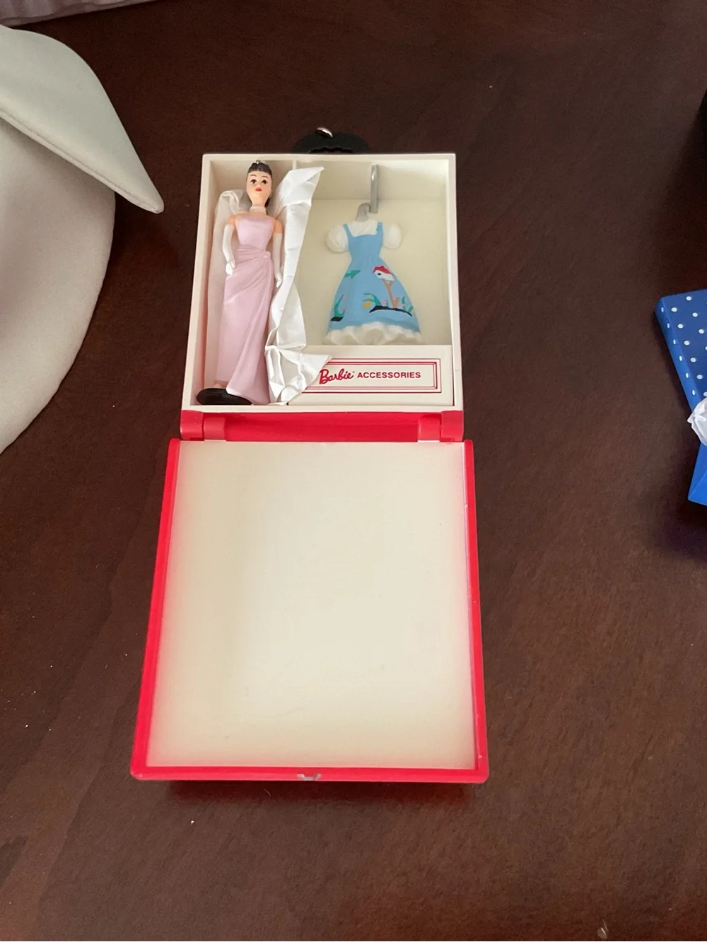 Hallmark Barbie Keepsake Ornaments diorama pieces shoes dolls cases